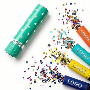 Vibrant Handheld Party Confetti Cannon for Special Events